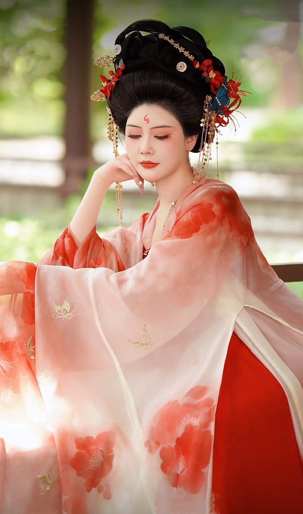 远赴人家惊鸿宴一睹长安盛世颜轻复原贵妃风妆造