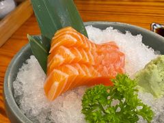 三文鱼刺身-坂吉屋·居酒屋深夜食堂(龙湖店)