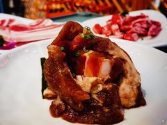 调味猪排肉-釜山火炉韩式炭火烤肉(欧洲城店)
