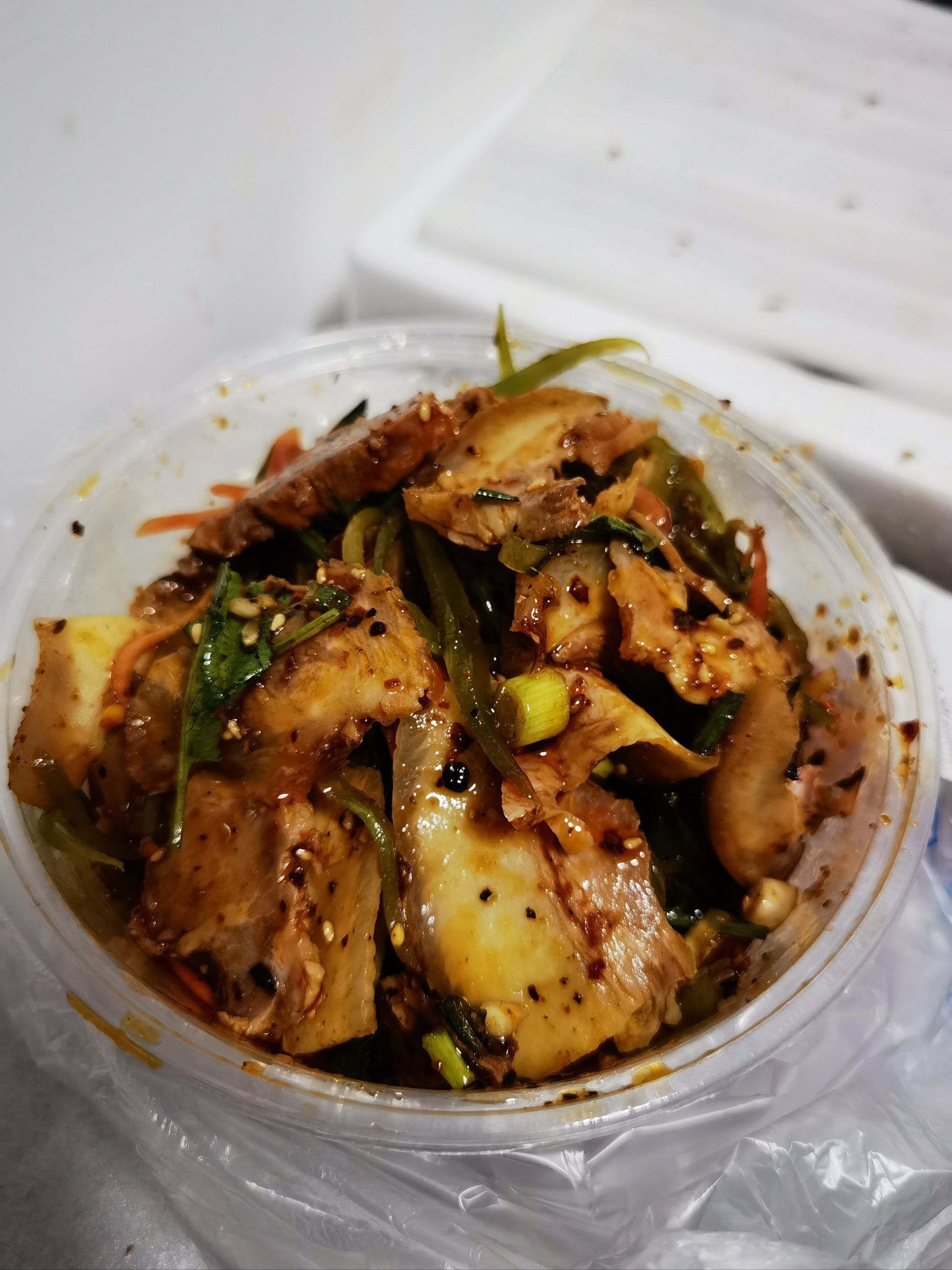 凉拌猪头肉行不行?