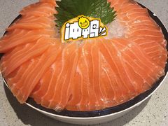 挪威三文鱼刺身-万岁寿司(万国店)