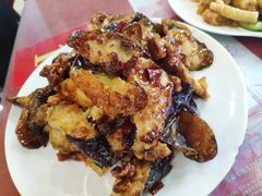 焦糖茄子牛肉粒-桃子餐厅·天津菜(红星路直营店)