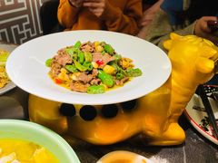 杭椒黄牛肉-新白鹿餐厅(松江开元地中海店)
