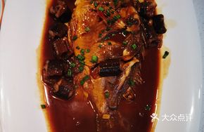 Braised Mandarin Fish with Eel