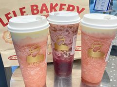 草莓桃子酪酪-LELECHA乐乐茶(新街口大洋店)