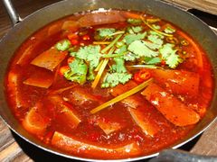 仔姜鲜锅嫩鸭血-不曾在把把烧•烧烤(莲坂磐基店)