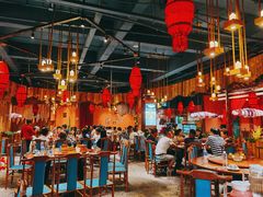 大堂-老滇山寨•云南特色菜•地方菜•民族风情歌舞表演(金碧店)