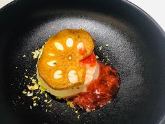 意大利香草奶冻配鲜草莓酱-K·Kitchen KK牛扒厨房(江南西店)