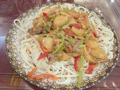 土豆牛肉盖面-清真明德斋茶餐厅民族饭店(北京街店)