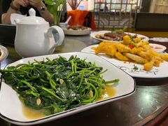 炒薯苗-大洋家·精品潮汕菜·生腌砂锅粥(天河东路店)