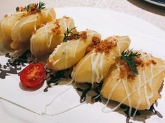 沙拉肉松茄盒-铁道茶苑.色稷餐厅(莲花南路店)