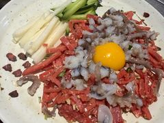 生拌八带牛肉-金明子八带鱼馆(正宗韩国连锁店)