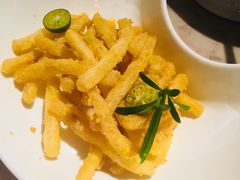 黄金蛋黄土豆丝-桂满陇·蟹黄小笼汤包(中山公园店)
