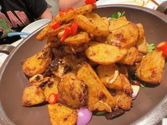 干锅土豆片-西夏回族烧麦馆(牡丹街店)