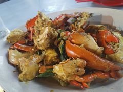 咸蛋蟹-黄亚华小食店(Jalan Alor)