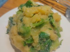 小白菜土豆泥-韩师傅老大同刀削面(北苑路店)