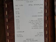 账单-Water Grill(圣莫妮卡店)