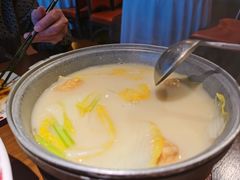 浓汤鱼腐娃娃菜-旺顺阁鱼头泡饼(常营店)