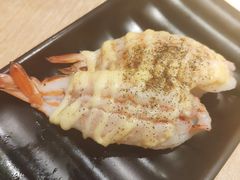 火焰烧黑椒虾寿司-万岁寿司(芳村店)