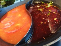 蕃茄鸳鸯锅-新辣道鱼火锅(西直门店)