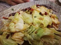 炝炒莲花白-新粤新疆菜清真餐厅(拱北店)