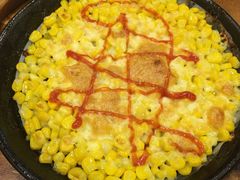 料理烤芝士玉米粒-老东镇啤酒屋海鲜加工·蒸汽海鲜·海鲜烧烤(台东店)