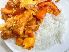 番茄猪扒饭-好好滋味茶餐厅