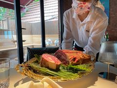 美国上佳级肉眼牛排320g-弗兰克牛排西餐厅Ribone steak house(柠檬花园店)