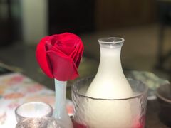 玫瑰与山泉米酒的浪漫-素描餐厅(灵隐天竺店)