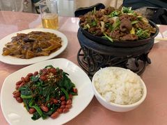 双仁炝菠菜-烤肉宛饭庄(南礼士路店)
