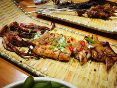 烤鱿鱼-金谷园饺子·烧烤(人大总店)