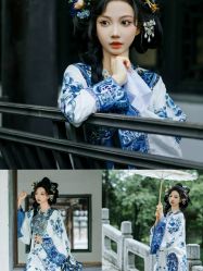 -苏州窝边小草摄影·汉服妆造跟拍(拙政园店)