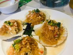 蒜蓉粉丝扇贝-开海·红岛海鲜虾水饺(石老人店)