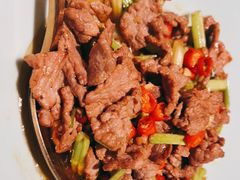 28秒爆炒黄牛肉-望湘园·洞庭渔宴(浦江欢乐颂店)