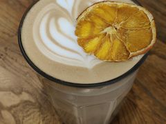 香橙拿铁-旧雨咖啡·CoffeeFORU(黄村奥体店)