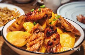 Pressure-Pot Sweet Potato and Pork Wings