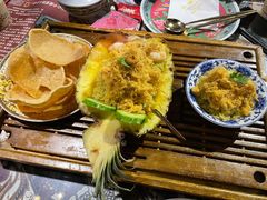 菠萝海鲜炒饭-小娘惹厨房Little Nyonya(狮城有约上榜店)