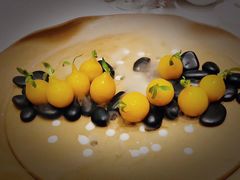 芒果鹅肝-金色艳阳天•粤菜 淮扬菜(古平岗店)