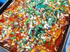 铁板包浆豆腐-院8里·小乐园家常味川菜(鹭洲里店)