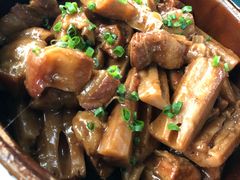 三角腩肉焖莲藕-水磨农庄