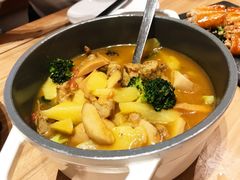咖喱煲-朵朵开素食餐厅(后宰门街店)