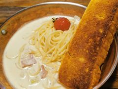 培根奶油意面-I HOLIC艾豪丽披萨(KKone店)