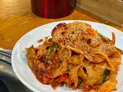 拌海螺片-红辣椒八爪鱼特色韩国料理