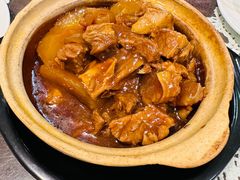 牛腩牛筋萝卜煲-熠盛粤味·顺德桑拿鸡(永康路店)