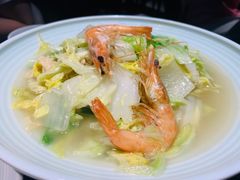腐皮青菜-老头儿油爆虾·1987杭州烟火味(湖滨银泰in77D区店)