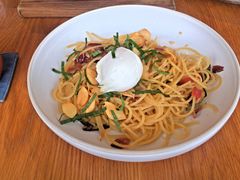 培根蒜片意面-ROAST coffee & eatery