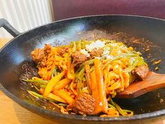 番茄牛腩焖面大-金豆角砂锅焖面(安贞店)