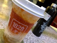 木瓜波霸鲜牛乳-1828王老吉·草本新茶(珠江新城地铁站店)