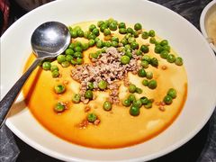 青豆肉沫蒸蛋-炊烟小炒黄牛肉(浦东世纪汇店)