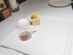 法式芒果拿破仑佐椰香冰激凌-王品牛排(杭州大厦店)